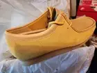 New CLARKS ORIGINAL WALLABEE 200th Year LIMITED EDITION YELLOW Suede