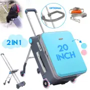Kids Toddler carry On Hard Shell Cartoon Suitcase/Luggage Light Weight Sydney