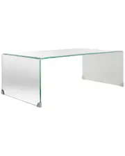 Safavieh Furniture Crysta Ombre Glass Coffee Table