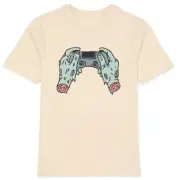 Wonder Nation Boys Halloween Zombie Gamer Graphic Tee XS 4-5 New with Tags Khaki