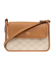 MCM Lauretos Mini Crossbody Bag One size Nude