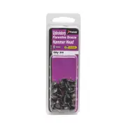 Paslode 4.8 x 2mm Florentine Bronze Hammer Head Upholstery Nails - 35 Pack