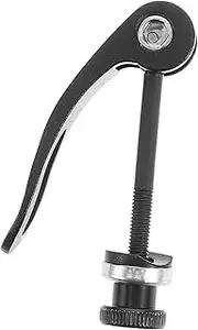 KICHOUSE Mountain Bike Seat Post Binder Clamp Bolt Quick Release Clamp for Bike Seat Folding Bicycle Seatpost Skewer