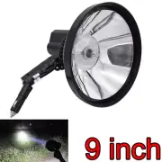 9inch 1000W HID Handheld Spotlight Lamp Camping Hunting Fishing Super Bright 12V