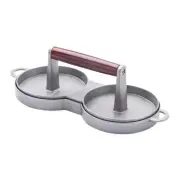 Double Burger Press, Aluminum Alloy Sandwich Meat Patty Smasher, Hamburger Press