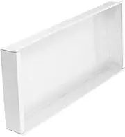 HOMOBABE Fire Safety Indicator Light Box Emergency Light Fixture Mounting Plate Exit Sign Guard