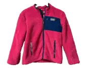 Eddie Bauer Kids Chilali Sherpa Fleece Jacket Magenta Pink Size 14