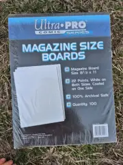 ULTRA PRO MAGAZINE SIZE BOARDS PACK OF 100 NEW