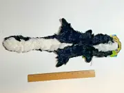 Dog's Plush Bottle Cruncher Toy Skunk