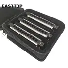 EASTTOP Blues Diatonic Harmonica Set 3-Pack 10 Holes 20 Tones Birthday Gift New