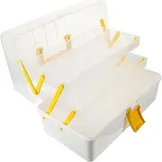 FOMIYES Safe Sturdy Hair Accessories Storage Box Girl's Headdress Organizer Large Capacity for Cosmetics Case Home Office School Outdoor