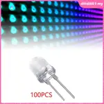 [DILIDILIDAMY] 100 顆發光燈珠,圓頭,直燈珠,1W DIY LED 家用燈