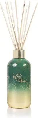 Capri Blue Glimmer Reed Diffuser Set - Includes Emerald Green & Gold Ombre
