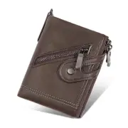 Convenient and Lightweight Men Short Wallet Blocking Purse for Various Occasion