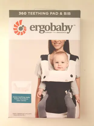 全新 美國Ergobaby 360款前背式口水巾 吸附口水 可磨牙 好萊塢名人愛用揹帶背巾品牌 正品現貨