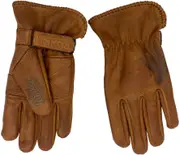 Rokker Tattoo Bird, gloves women , color: Light Brown , size: M