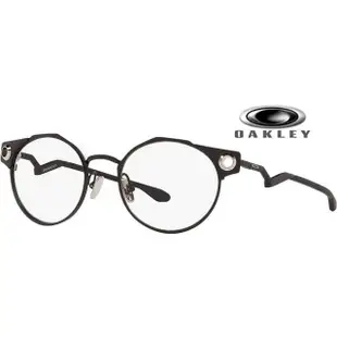 【Oakley】奧克利 DEADBOLT 限定造型鈦金屬光學眼鏡 彈簧鏡臂配戴舒適 OX5141 01 霧黑 公司貨