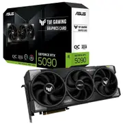ASUS nVidia GeForce TUF-RTX5090-O32G-GAMING RTX 5090 32GB GDDR7 OC Edition 2550 MHz Boost clock28 Gbps 512-bit DMR 7680 x 4320 TUF-RTX5090-O32G-GAMING
