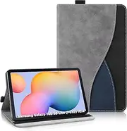 [AsWant] Case for Samsung Galaxy Tab S6 Lite 10.4 Inch 2024/2022/2020 Tablet with Wallet and Stand Function, Protective Case Compatible with (SM-P620/P625/P610/P613/P615/P619) Case (Grey)