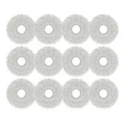 12PCS Washable Mop Cloth for M30 Pro / C107 Robot Vacuum Cleaner Mop Rag Replacement Accessories Parts