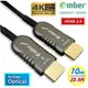 【京徹】 amber HDMI 2.0主動式光纖傳輸線_Premium 4K @60Hz/ 18 Gbps【10公尺】