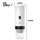 2-In-1 Portable Italian Espresso Machine Espresso Coffee Maker Wireless Portable