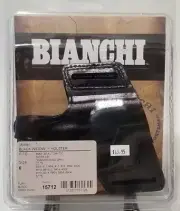 Bianchi Model 5 Black Widow Belt Slide Holster For Daewoo and S&W Right Hand