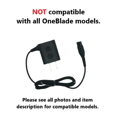 Philips Norelco OneBlade Shaver Replacement Charger Power Cord Adapter QP2520