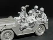AC Models 1/35 #35048 U.S. Ford Mutt Crew "Veitnam"