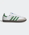 Adidas Originals Samba OG Shoes Casual Sneakers White Green IG1024