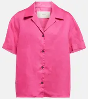 [Asceno] Asceno Prague linen shirt AU 14 pink