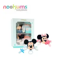 在飛比找松果購物優惠-迪士尼禮盒組 美國 nookums 寶寶可愛造型安撫奶嘴/玩
