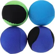 Abaodam 4pcs Water Bouncing Ball Water Float Skipping Balls for Pool Play Fun Skimming Funny Bouncing Playing Beach Toy Games for Kids Adults