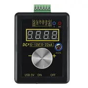 FNIRSI SG002 Digital 4-20mA 0-10V Voltage Signal Generator 0-20mA Current Transmitter Professional Electronic Measuring