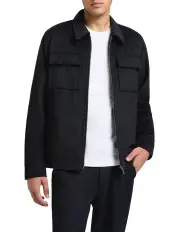 [Marcs] Axel Wool Blend Jacket in Charcoal
