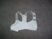 Hanes Girl's 2 Pack White Racerback Cami Bras #H124 Size Small New With Tags