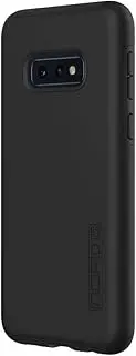 Incipio DualPro Dual-Layer Case for Samsung Galaxy S10e with Hybrid Shock-Absorbing Drop-Protection - Black/Black