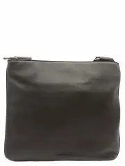 Bally Mizzi Men's 6216301 Small Coffee Leather Cross Body Bag $650