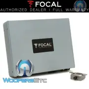 FOCAL FDP-4.600 4-CHANNEL 800W RMS COMPONENT SPEAKERS TWEETERS AMPLIFIER NEW