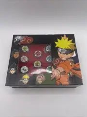 2003 NARUTO Anime The Broken Bond 10 Piece Ring Set W/ Box Naruto Box 360 Games