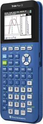 TI-84 plus CE Blueberry Graphing Calculator
