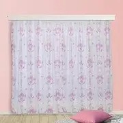 Sanrio My Melody SB-692-S Lace Curtain Width 39.4 x 52.4 inches (100 x 133 cm), Length 2 Piece Set, My Melody, Washable, Character