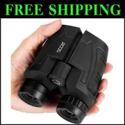 12x25 High-Powered Waterproof Binoculars - Ideal for Adults & Kids Excursions
