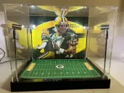 Brett Favre Packers Full Size Helmet Display With LED Lights