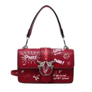 Graffiti Pattern Women Flap Bag New Fashion Shoulder Messenger Chain Bags Lady Fashionable Purses and Handbags Channels