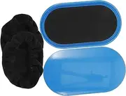 KICHOUSE 1 Set Portable Exercise Sliders Ergonomic Fitness Discs for Core Workout Oval Sliding Discs for High Intensity Aerobic Exercises Compact and Versatile Fitness Equipment