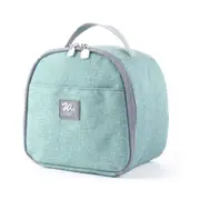 Fashion Small Insulated Zip Lunch Bag Single Compartment Women's Bag Cheap Cooler Picnic Travel Food Box Carry Bags Lunch Sack