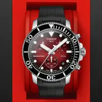 在飛比找momo購物網優惠-【TISSOT 天梭 官方授權】SEASTAR 1000 海