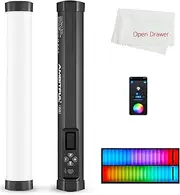 AMBITFUL A2 Full-Color RGB Tube Light, 2500K-8500K CRI 95 TLCI 97 Accurate Color, RGB CCT HSI Mode, 22 FX Light Effect, APP Control Support ,Magnet Design