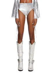 [Club Exx] Kinetic Feel Sequin Booty Shorts